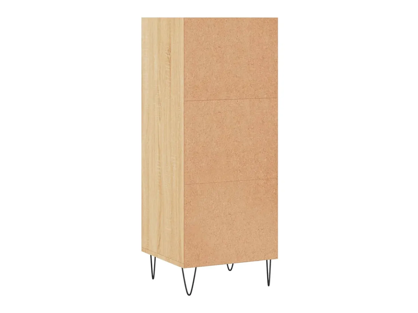 Aparador de madera de ingeniería roble Sonoma 34,5x32,5x90 cm