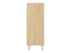 Aparador de madera de ingeniería roble Sonoma 34,5x32,5x90 cm