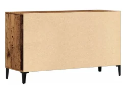 Aparador de madera de ingeniería envejecida 100x36x60 cm