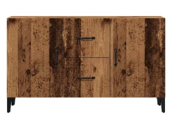 Aparador de madera de ingeniería envejecida 100x36x60 cm
