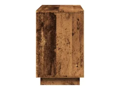 Aparador de madera de ingeniería envejecida 102x35x55 cm