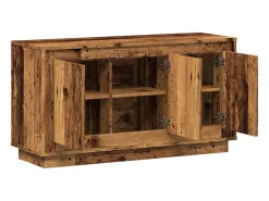 Aparador de madera de ingeniería envejecida 102x35x55 cm
