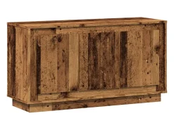 Aparador de madera de ingeniería envejecida 102x35x55 cm