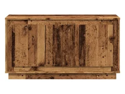 Aparador de madera de ingeniería envejecida 102x35x55 cm