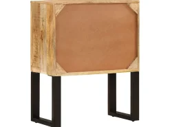 Aparador de madera de mango maciza 60x30x76 cm ES68292