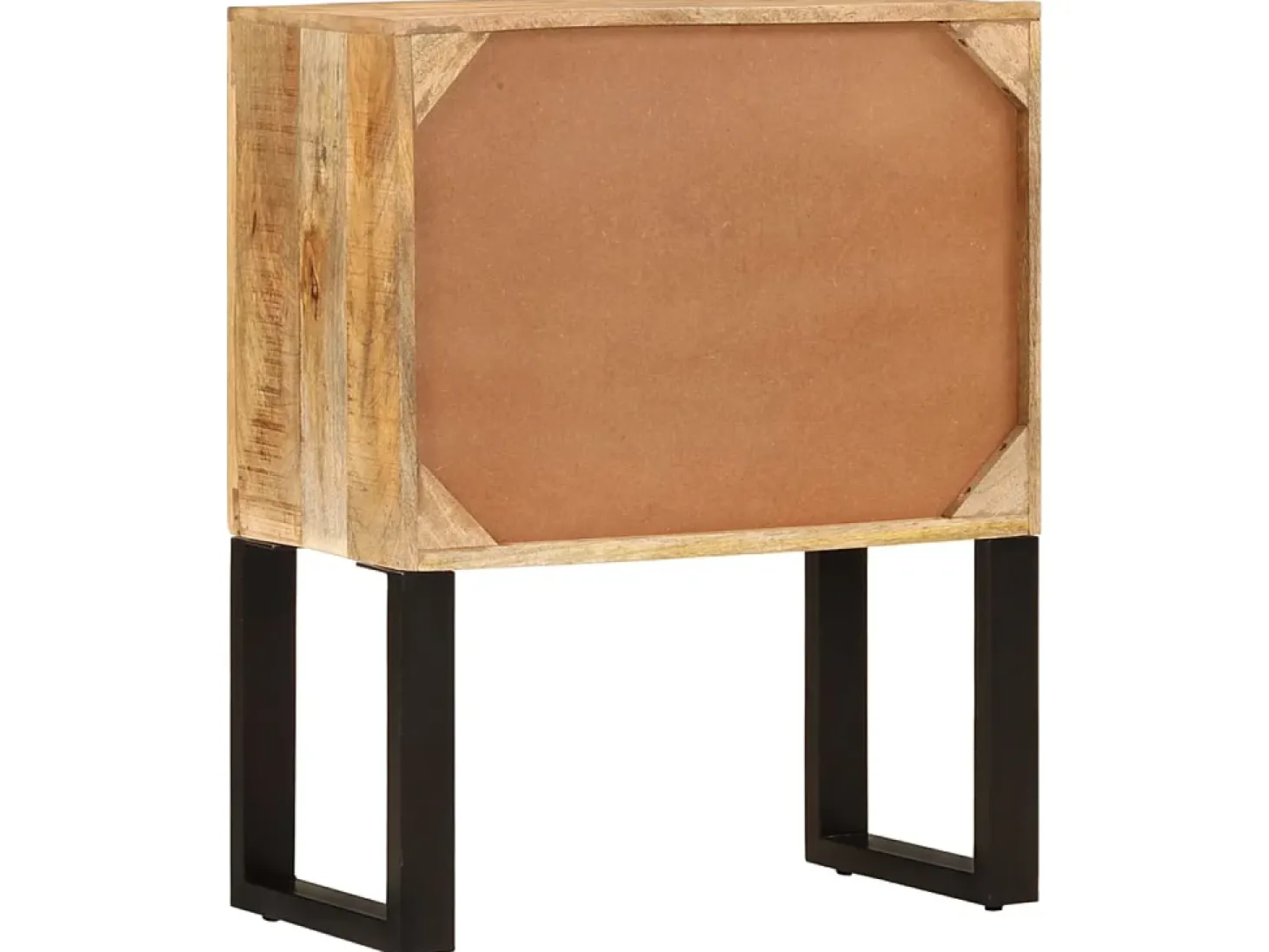 Aparador de madera de mango maciza 60x30x76 cm ES68292