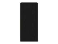 Aparador de madera de roble negro 29,5x34x76 cm
