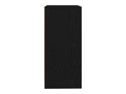 Aparador de madera de roble negro 57x34x76 cm
