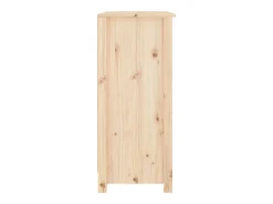 Aparador de madera maciza de pino 70x35x80 cm