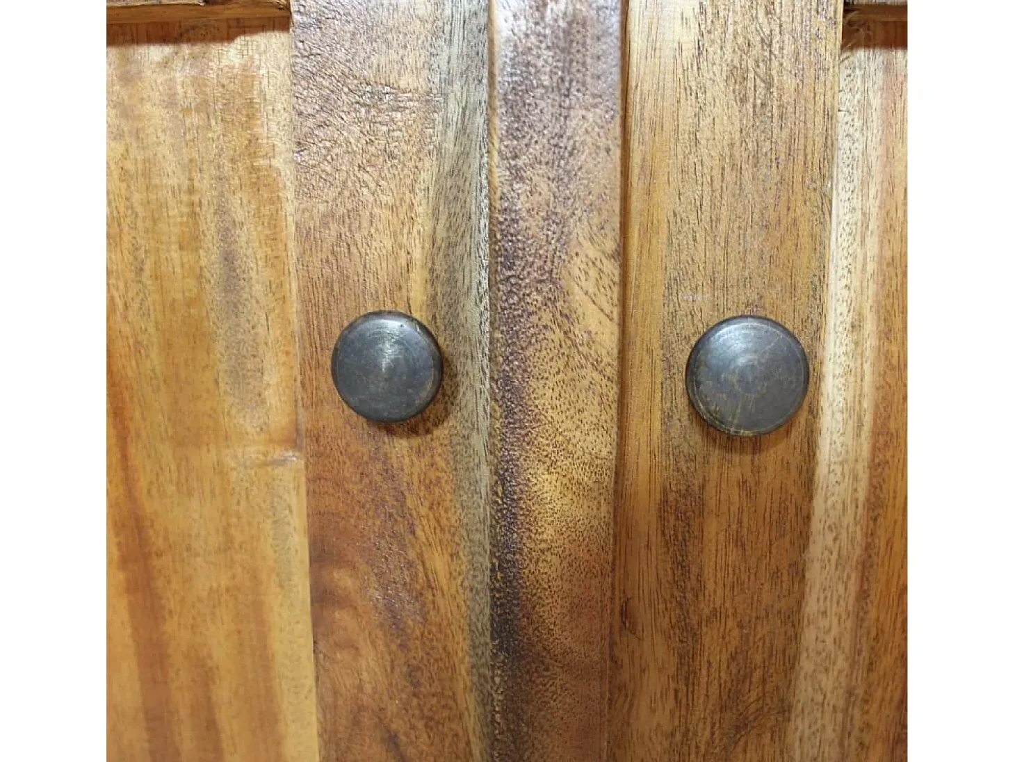 Aparador de madera maciza reciclada 75x30x65 cm