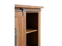 Aparador de madera maciza de acacia reciclada