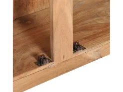 Aparador de madera maciza de teca 80x30x60 cm