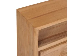 Aparador de madera maciza de teca 80x30x60 cm