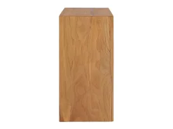 Aparador de madera maciza de teca 80x30x60 cm