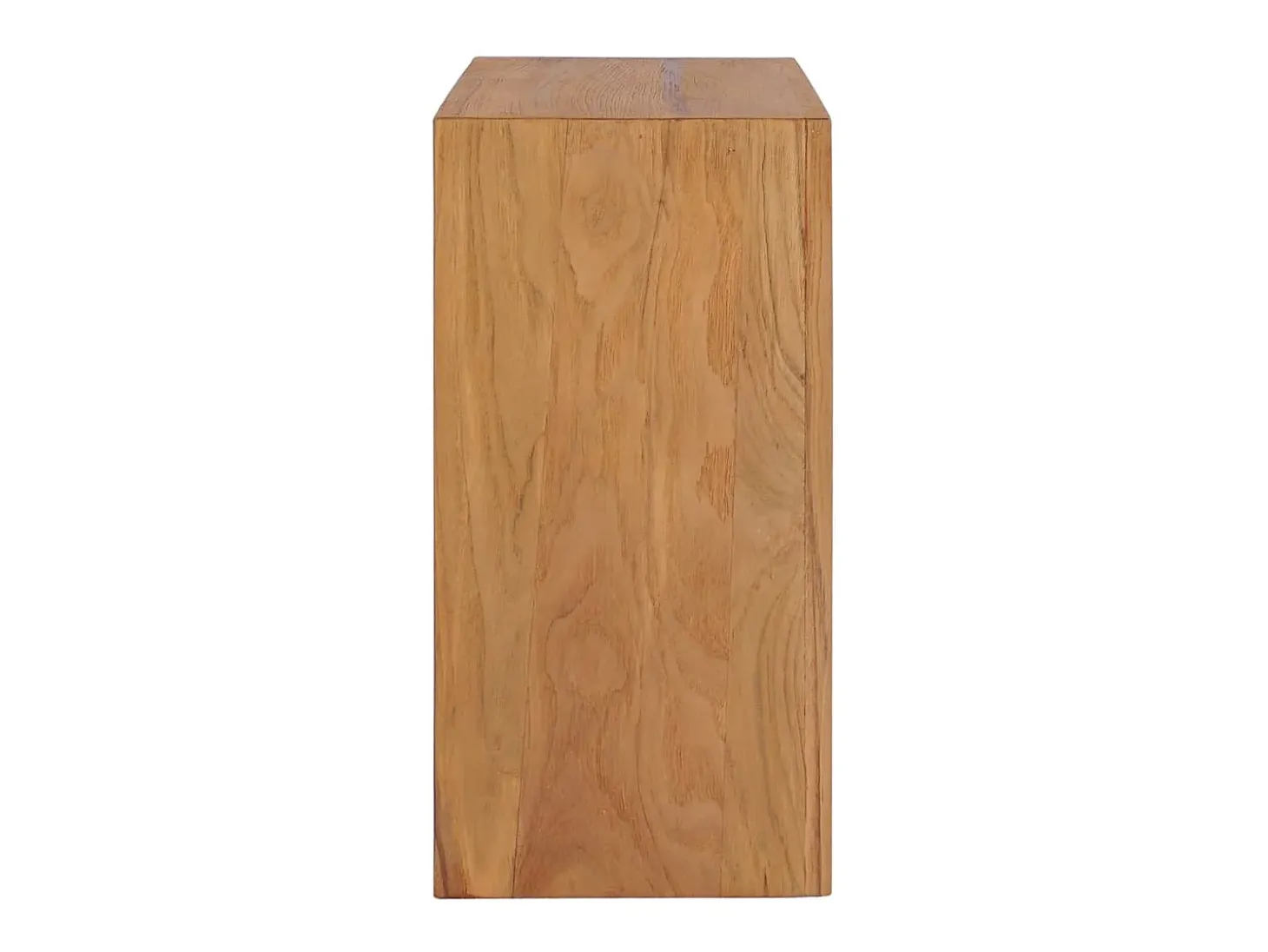 Aparador de madera maciza de teca 80x30x60 cm