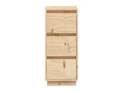 Aparador de madera maciza de pino 32x34x75 cm ES10462