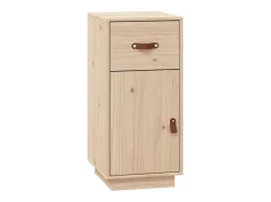 Aparador de madera maciza de pino 34x40x75 cm ES170364