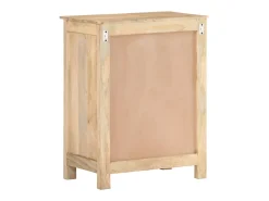 Aparador de madera maciza de mango 60x35x75 cm ES89908