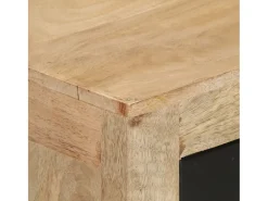 Aparador de madera maciza de mango 60x35x75 cm ES89908