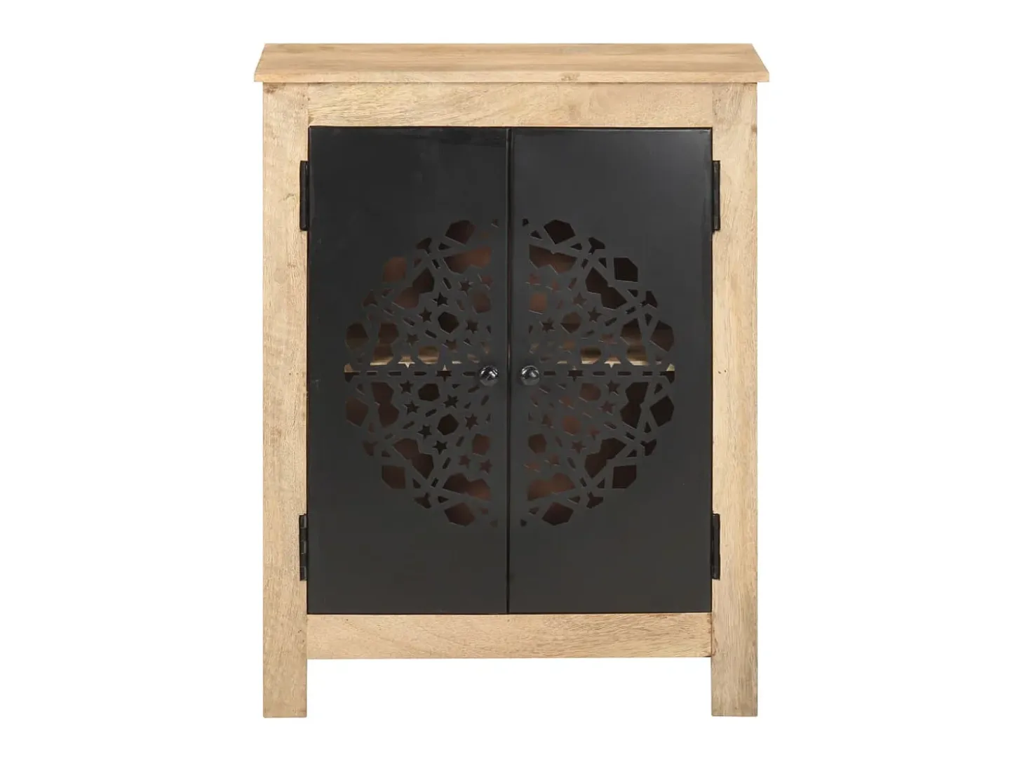 Aparador de madera maciza de mango 60x35x75 cm ES89908