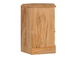 Aparador de madera maciza de teca 60x45x60 cm