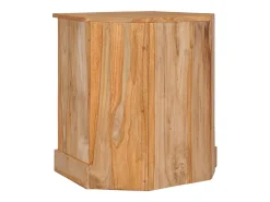 Aparador de madera maciza de teca 60x45x60 cm