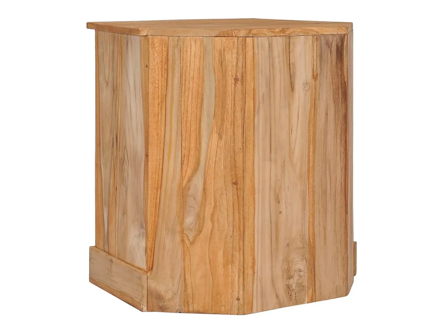 Aparador de madera maciza de teca 60x45x60 cm