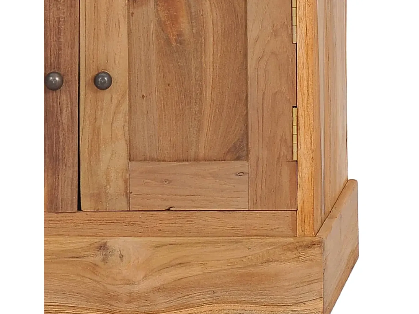 Aparador de madera maciza de teca 60x45x60 cm