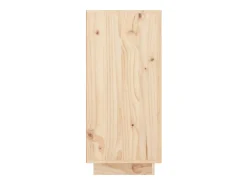 Aparador de madera maciza de pino 111x34x75 cm