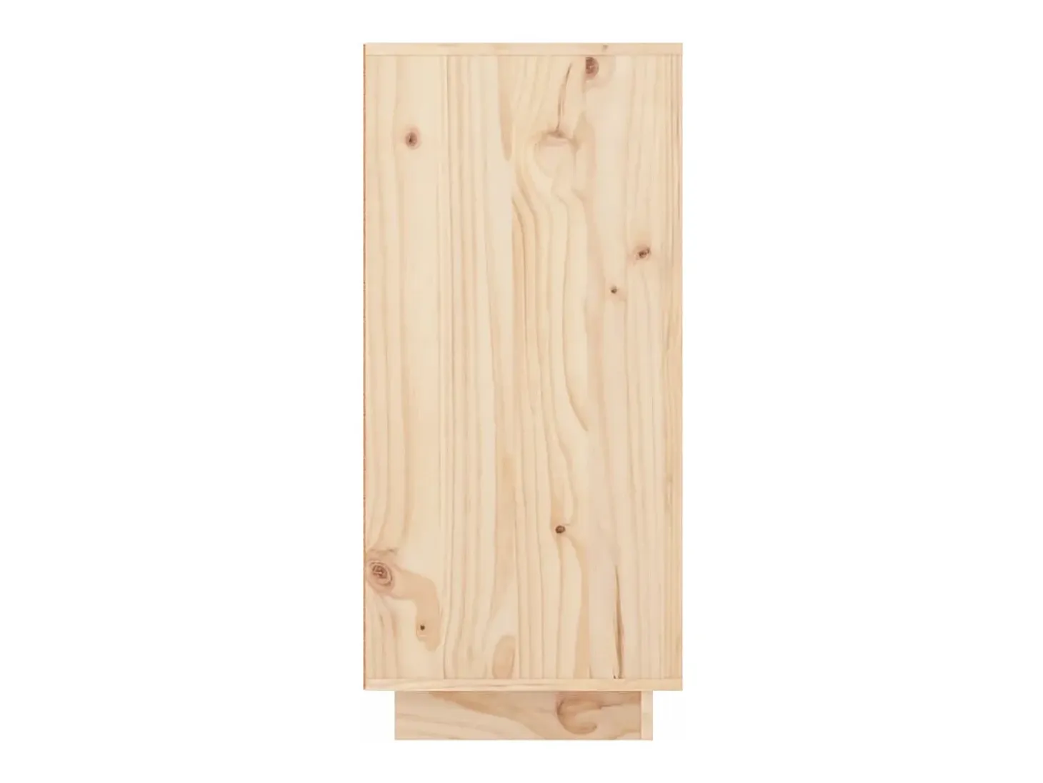 Aparador de madera maciza de pino 111x34x75 cm