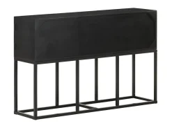 Aparador de madera maciza de mango 115x30x76 cm ES39425