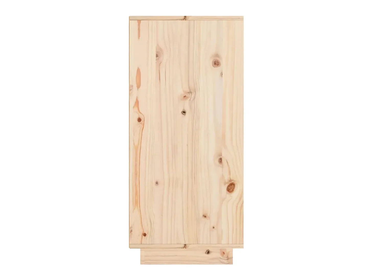 Aparador de madera maciza de pino 60x34x75 cm