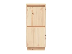 Aparador de madera maciza de pino 31,5x34x75 cm ES21442