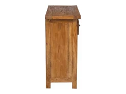 Aparador de madera maciza de caoba 75x30x65 cm