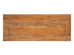Aparador de madera maciza de caoba 75x30x65 cm