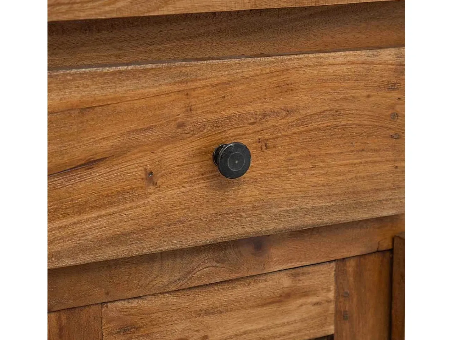 Aparador de madera maciza de caoba 75x30x65 cm