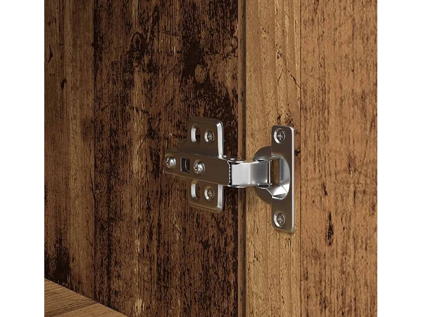 Aparador de madera vieja 50x35x180 cm Madera de ingeniería