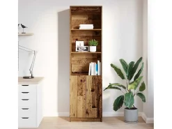 Aparador de madera vieja 50x35x180 cm Madera de ingeniería