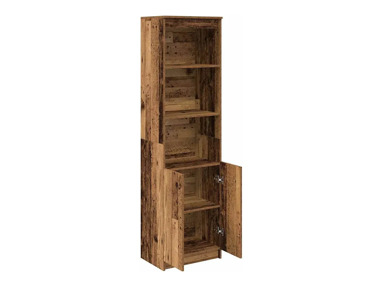 Aparador de madera vieja 50x35x180 cm Madera de ingeniería
