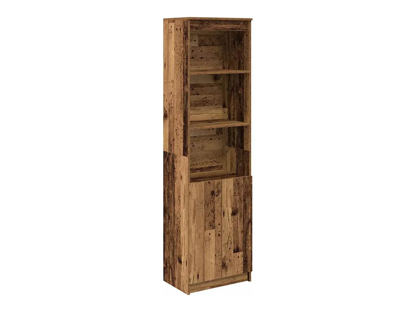 Aparador de madera vieja 50x35x180 cm Madera de ingeniería