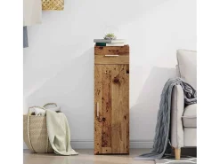 Aparador de madera vieja 30x42,5x93 cm en madera de ingeniería