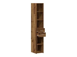 Aparador de madera vieja 30x42,5x185 cm en madera laminada