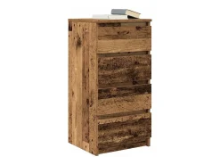 Aparador de madera vieja 37,5x35x76 cm Madera procesada