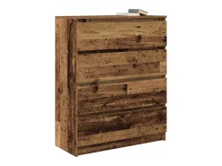 Aparador de madera vieja 80x35x99 cm Madera de ingeniería