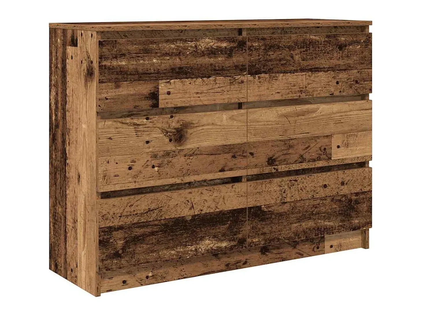 Aparador de madera vieja 100x35x76 cm Madera de ingeniería