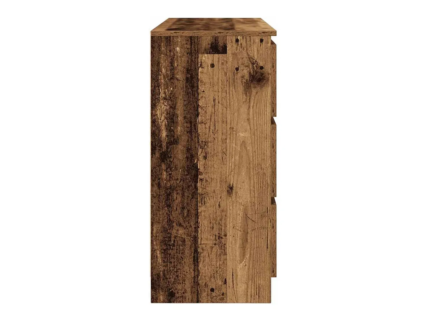 Aparador de madera vieja 100x35x76 cm Madera de ingeniería