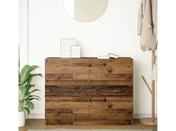Aparador de madera vieja 100x35x76 cm Madera de ingeniería