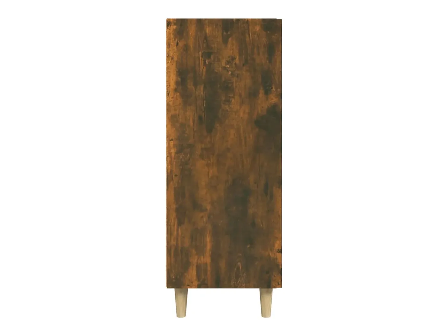 Aparador de roble ahumado 69,5x34x90 cm madera de ingeniería