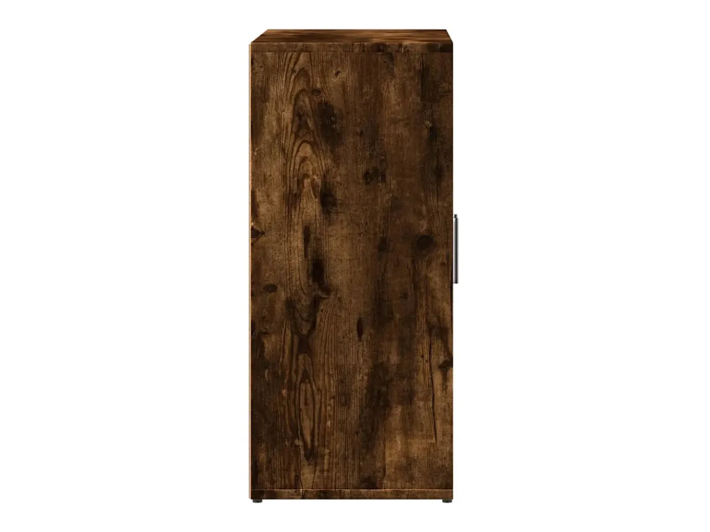 Aparador de roble ahumado 60x31x70 cm madera de ingeniería