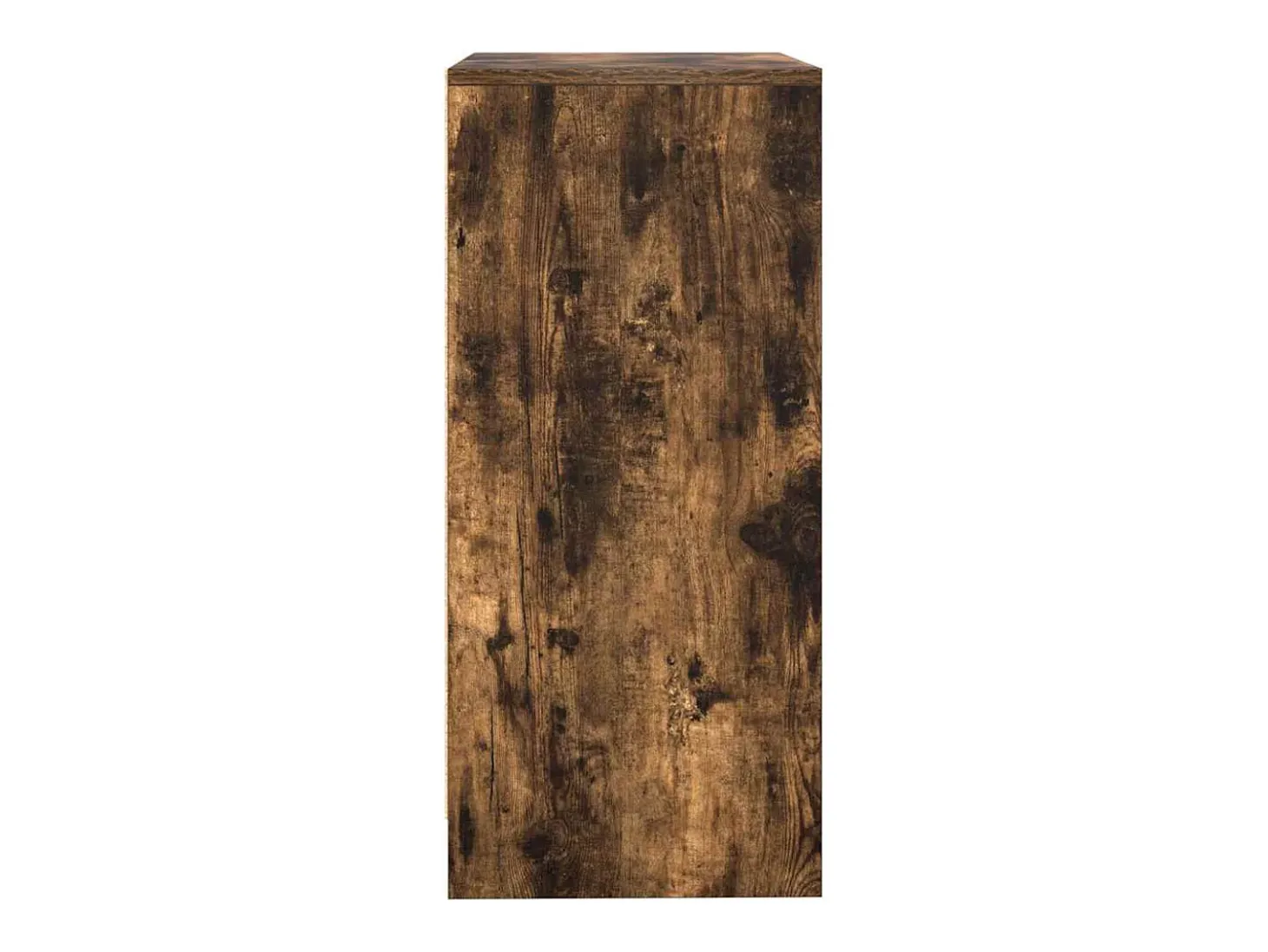Aparador de roble ahumado 57x34x76 cm madera de ingeniería